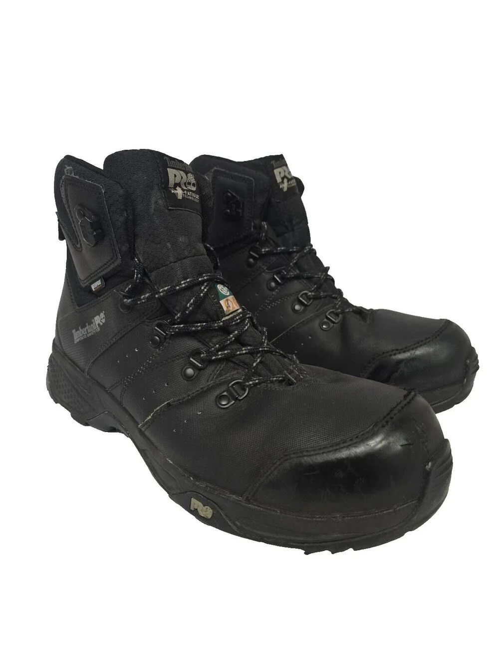 Timberland PRO Men's A2CB8 Switchback Waterproof Composite Toe Boot Black 12W